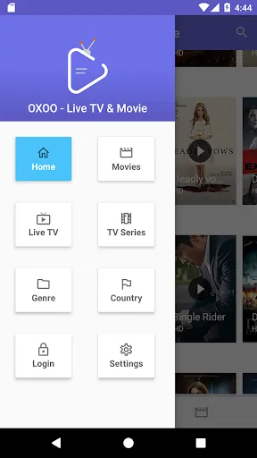 Скриншот 8 — OXOO - Android Live TV & Movie