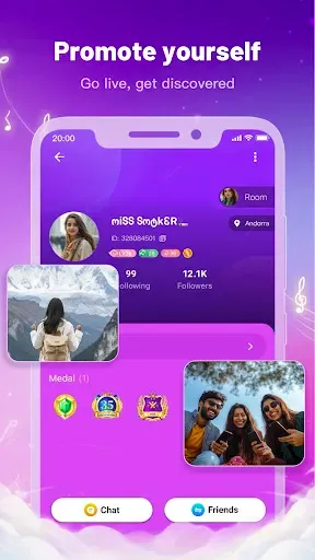 Скриншот 4 — OyeLite - Shorts & VoiceChat
