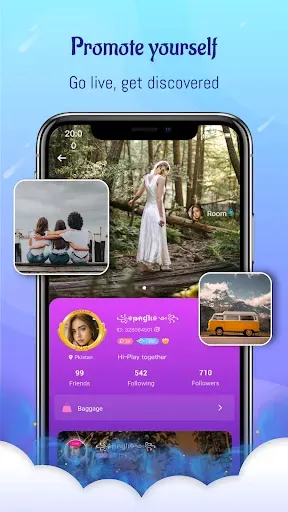 Скриншот 6 — OyeTalk - Live Voice Chat Room
