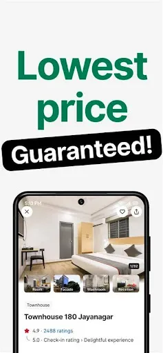 Скриншот 1 — OYO: Hotel Booking App