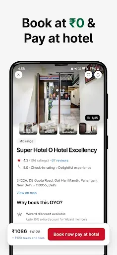 Скриншот 4 — OYO: Hotel Booking App