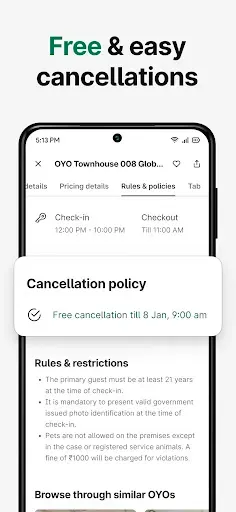 Скриншот 5 — OYO: Hotel Booking App