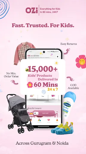Скриншот 1 — OZi: Fast. Trusted. For Kids.