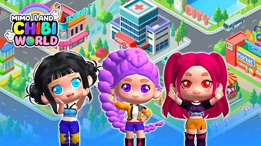 Скриншот 1 — Mimo Land: Chibi World