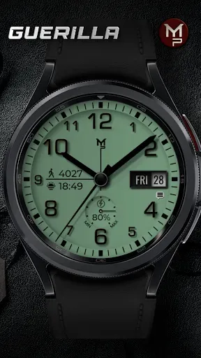 Скриншот 2 — GUERILLA - Analog watch face