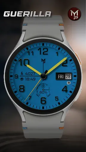 Скриншот 3 — GUERILLA - Analog watch face