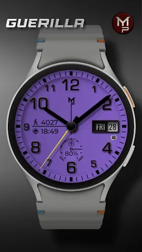 Скриншот 4 — GUERILLA - Analog watch face