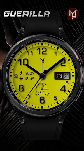 Скриншот 5 — GUERILLA - Analog watch face