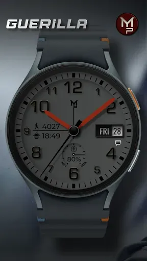 Скриншот 6 — GUERILLA - Analog watch face
