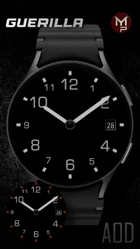 Скриншот 7 — GUERILLA - Analog watch face