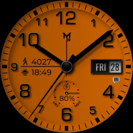 Скриншот 8 — GUERILLA - Analog watch face