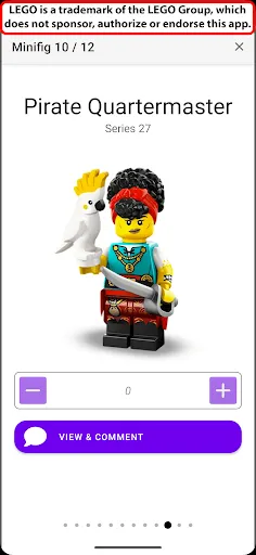 Скриншот 4 — Minifig Scan