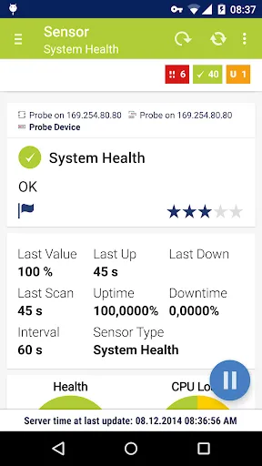 Скриншот 3 — PRTG for Android