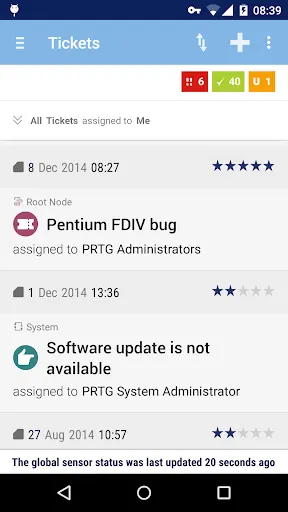 Скриншот 4 — PRTG for Android