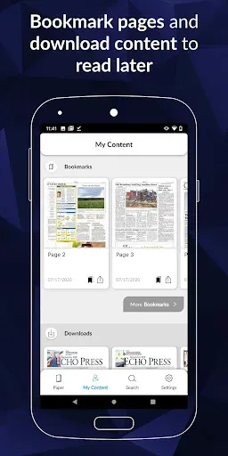 Скриншот 3 — Alexandria Echo Press E-Paper