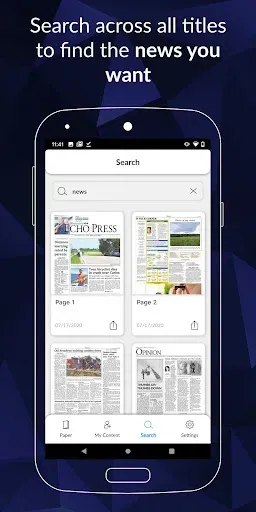 Скриншот 4 — Alexandria Echo Press E-Paper