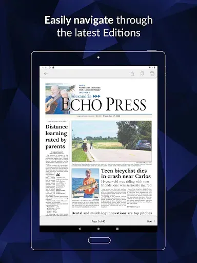Скриншот 7 — Alexandria Echo Press E-Paper