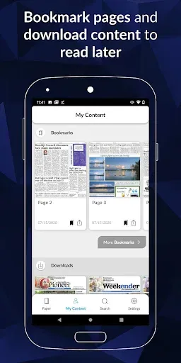 Скриншот 3 — Bemidji Pioneer E-paper