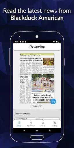 Скриншот 1 — The American E-paper