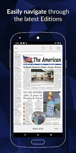 Скриншот 2 — The American E-paper