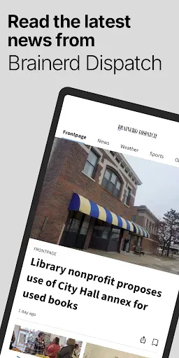 Скриншот 1 — Brainerd Dispatch