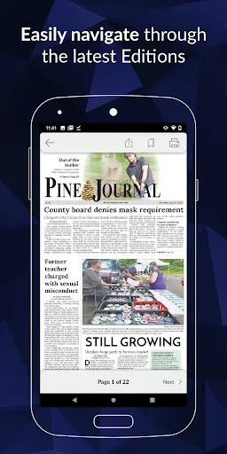 Скриншот 2 — Cloquet Pine Journal E-paper