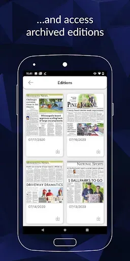 Скриншот 5 — Cloquet Pine Journal E-paper