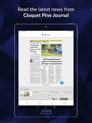 Скриншот 6 — Cloquet Pine Journal E-paper