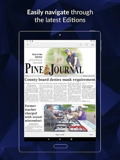 Скриншот 7 — Cloquet Pine Journal E-paper