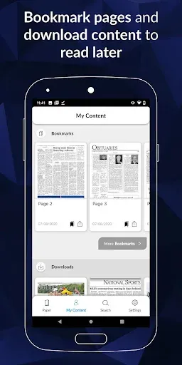 Скриншот 3 — Detroit Lakes Tribune E-paper