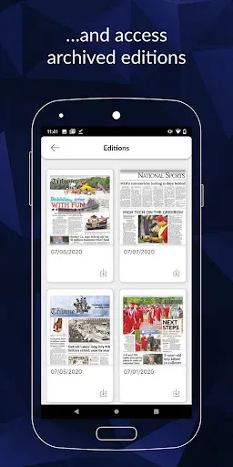 Скриншот 5 — Detroit Lakes Tribune E-paper