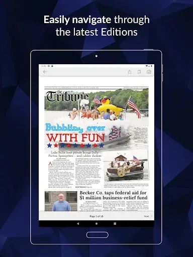 Скриншот 7 — Detroit Lakes Tribune E-paper