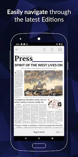 Скриншот 2 — The Dickinson Press E-paper