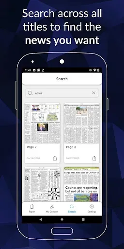 Скриншот 4 — Jamestown Sun E-paper
