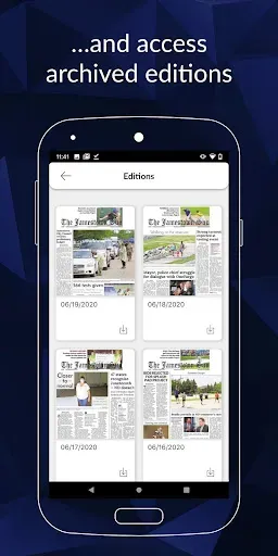 Скриншот 5 — Jamestown Sun E-paper