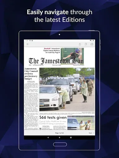 Скриншот 7 — Jamestown Sun E-paper