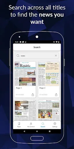 Скриншот 4 — Mitchell Republic E-paper