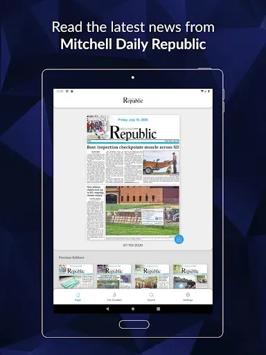 Скриншот 6 — Mitchell Republic E-paper