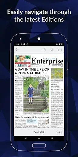 Скриншот 2 — Park Rapids Enterprise E-paper