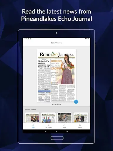 Скриншот 6 — Pine and Lakes Echo Journal E-