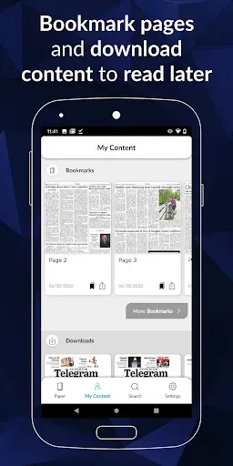 Скриншот 3 — Superior Telegram E-paper