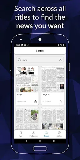 Скриншот 4 — Superior Telegram E-paper