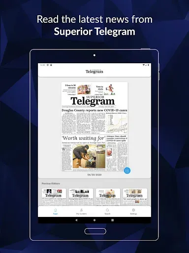 Скриншот 6 — Superior Telegram E-paper