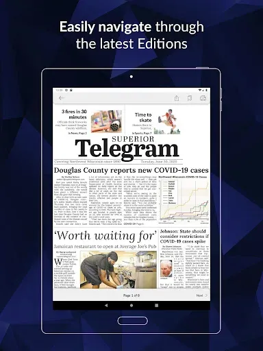 Скриншот 7 — Superior Telegram E-paper