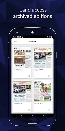 Скриншот 5 — Wadena Pioneer Journal E-paper