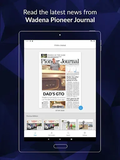 Скриншот 6 — Wadena Pioneer Journal E-paper