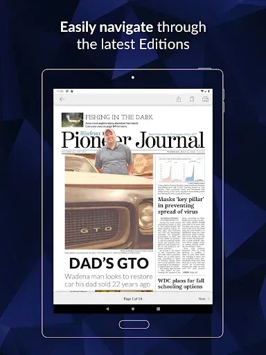 Скриншот 7 — Wadena Pioneer Journal E-paper