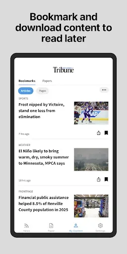 Скриншот 4 — West Central Tribune E-paper