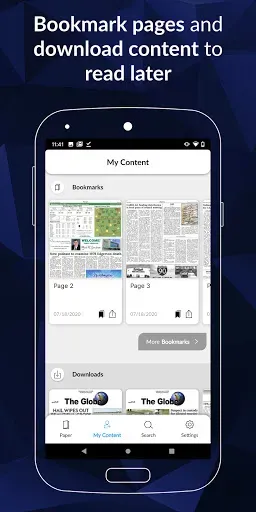 Скриншот 3 — The Globe E-paper