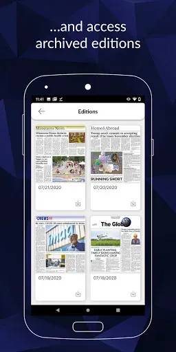 Скриншот 5 — The Globe E-paper